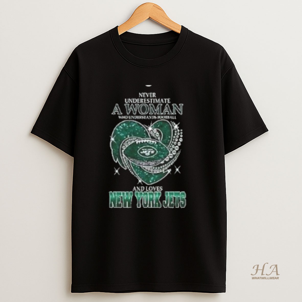 Official Awesome Never Underestimate A Woman Who Understands Football And Loves New York Jets 2025 T Shirt
