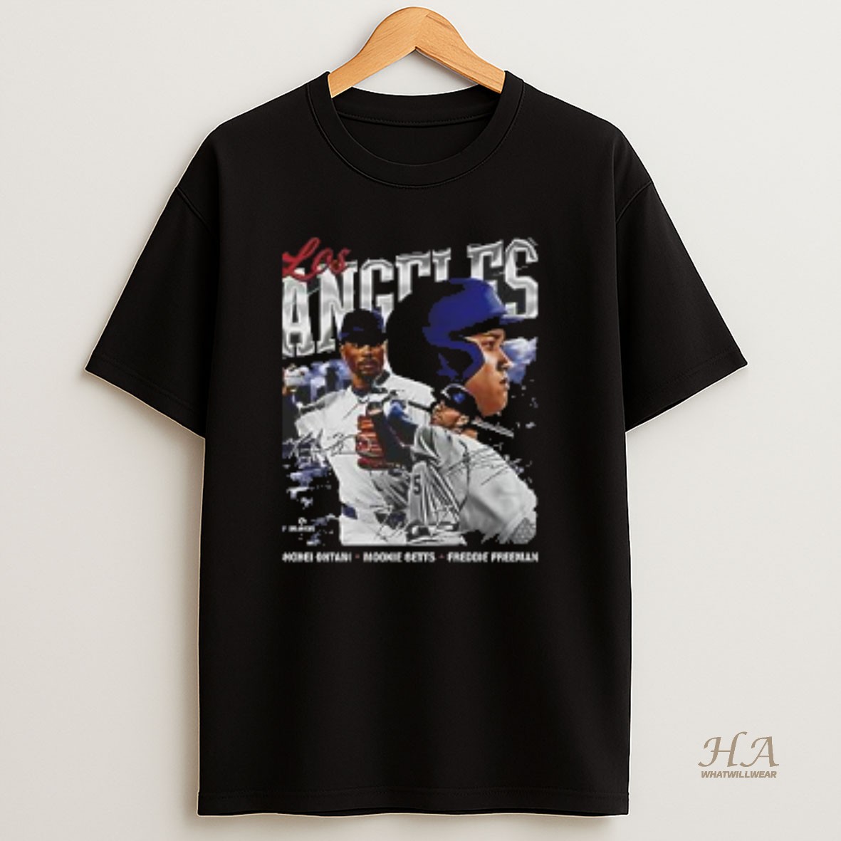 Official Awesome Shohei Ohtani Mookie Betts Freddie Freeman Los Angeles Dodgers Retro T Shirt