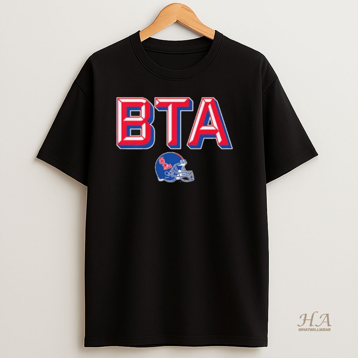 Official Bta Ole Miss Rebels T Shirt