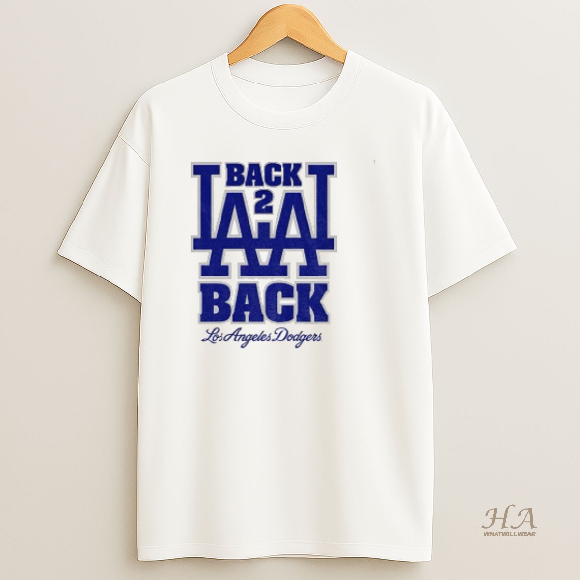 Official Back 2 Back Los Angeles Dodgers 2025 World Series Champions Mlb T Shirt
