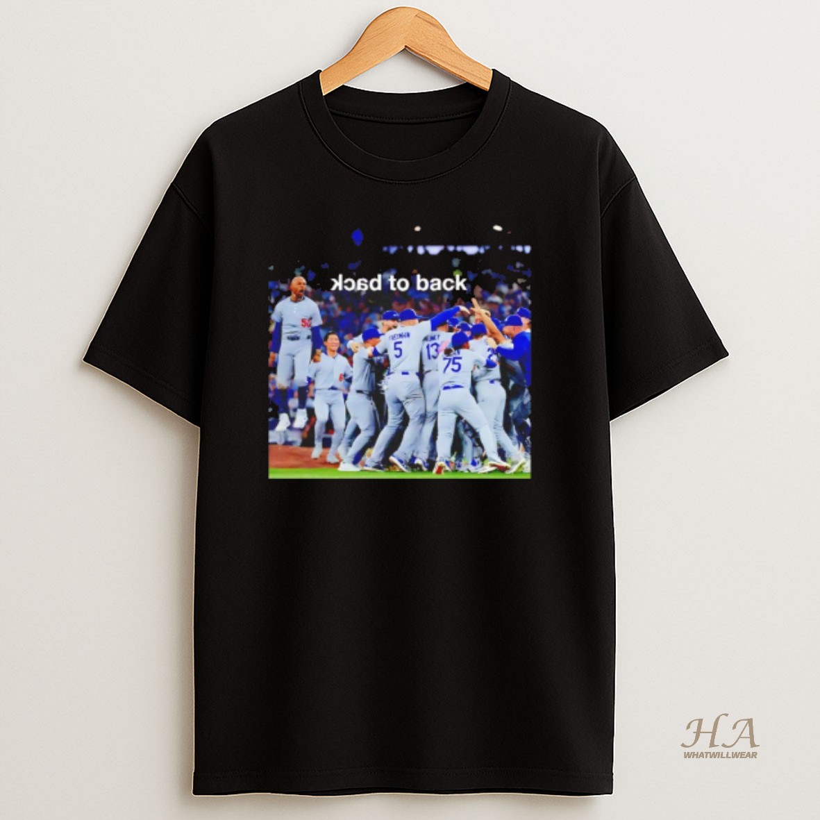 Official Back To Back Los Angeles Dodgers Champions 2024 205 Shirt
