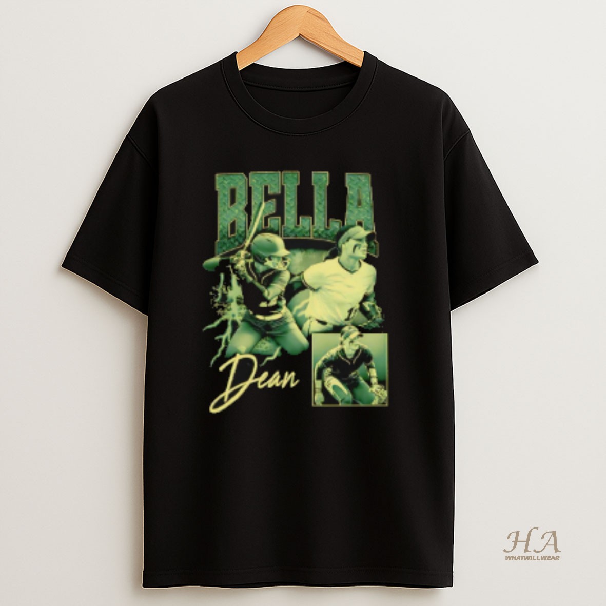 Official Bella Dean Ndsu Baseball Second Base Graphic T Shirt