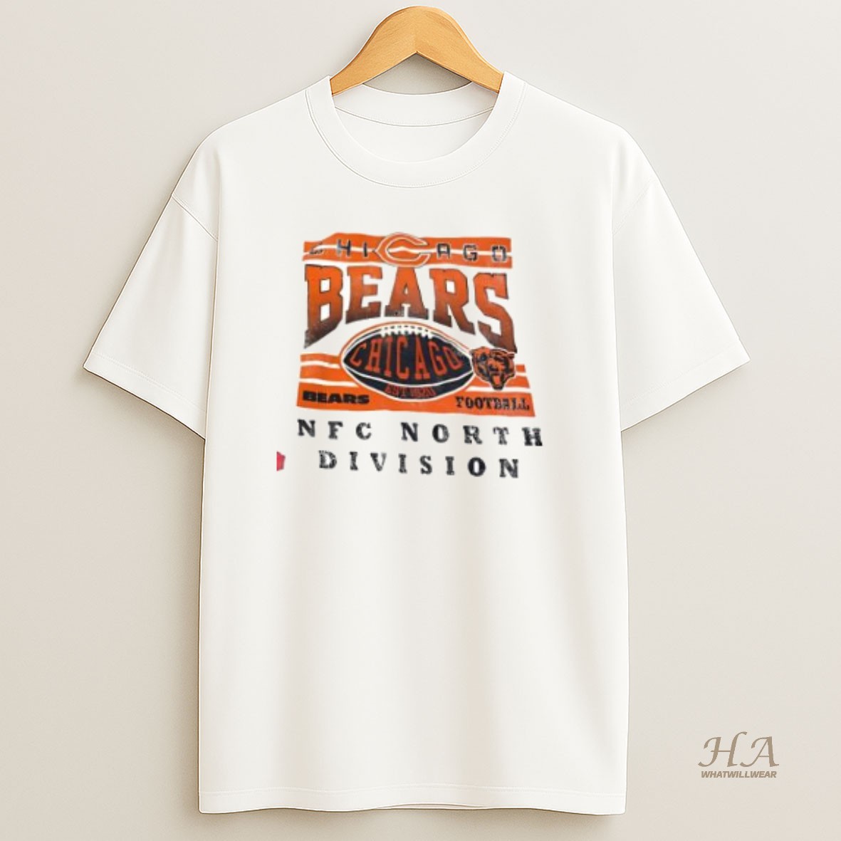 Official Best Chicago Bears Nfc North Division Vintage T Shirt