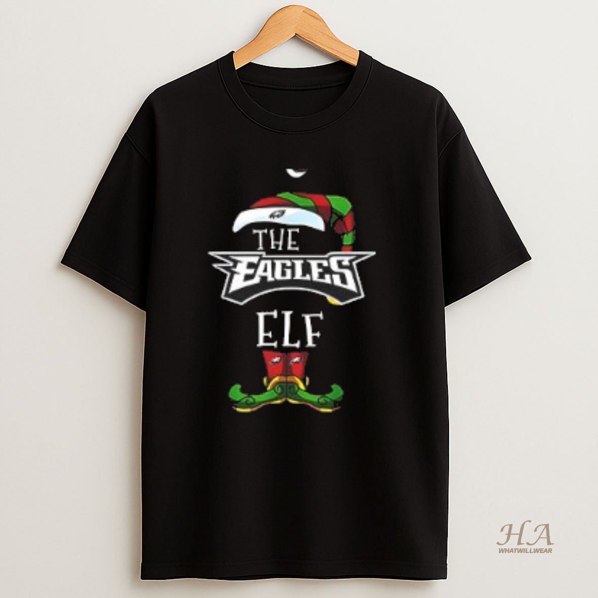 Official Best The Best Eagles Christmas Elf Cool T Shirt