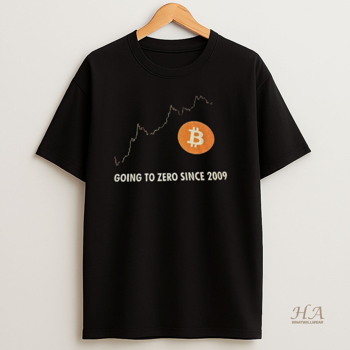 Official Bitcoin Going To Zero Since 2009 T Shirt