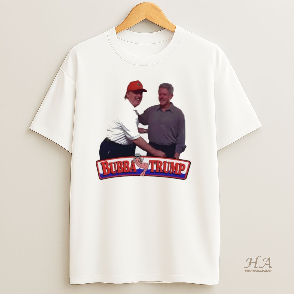 Official Bubba Trump And Bill Clinton T Shirt