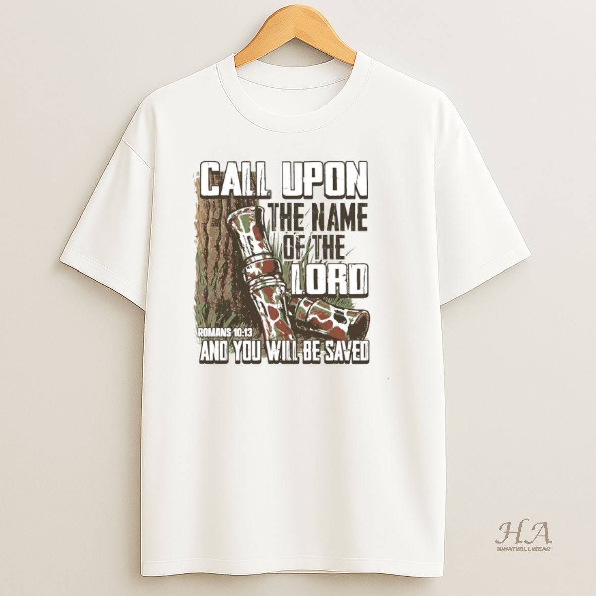 Official Call Upon The Name Of The Lord And You Will Be Saved Romans 10 13 T Shirt