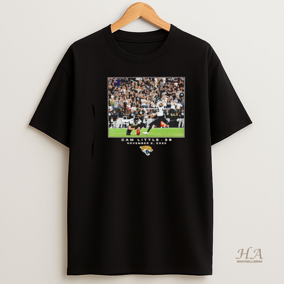 Official Cam Little 39 Jacksonville Jaguars Nfl Flash Features Week 9 Nov 2025 Shirt