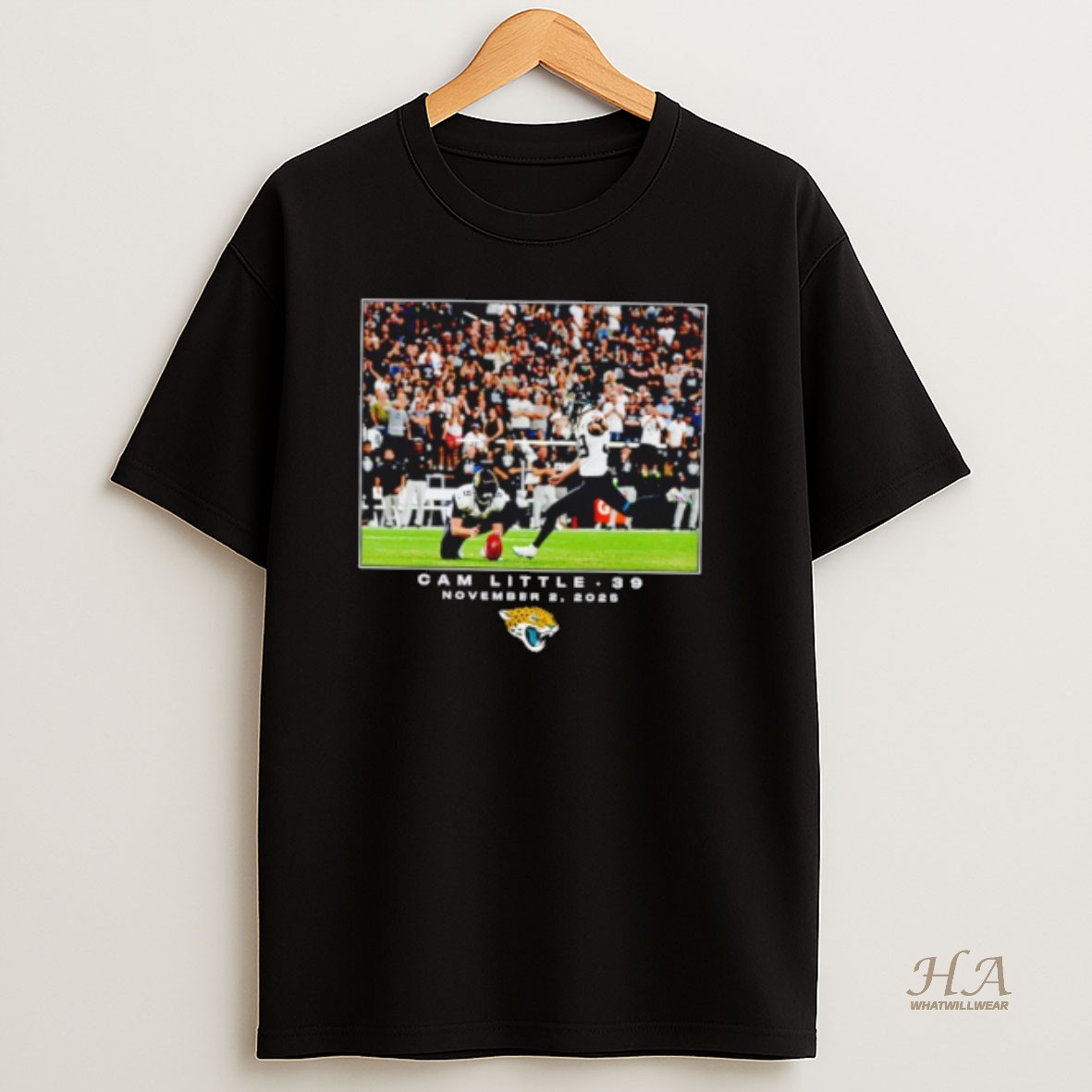 Official Cam Little Jacksonville Jaguars 2025 Nfl Flash Features Week 9 Shirt