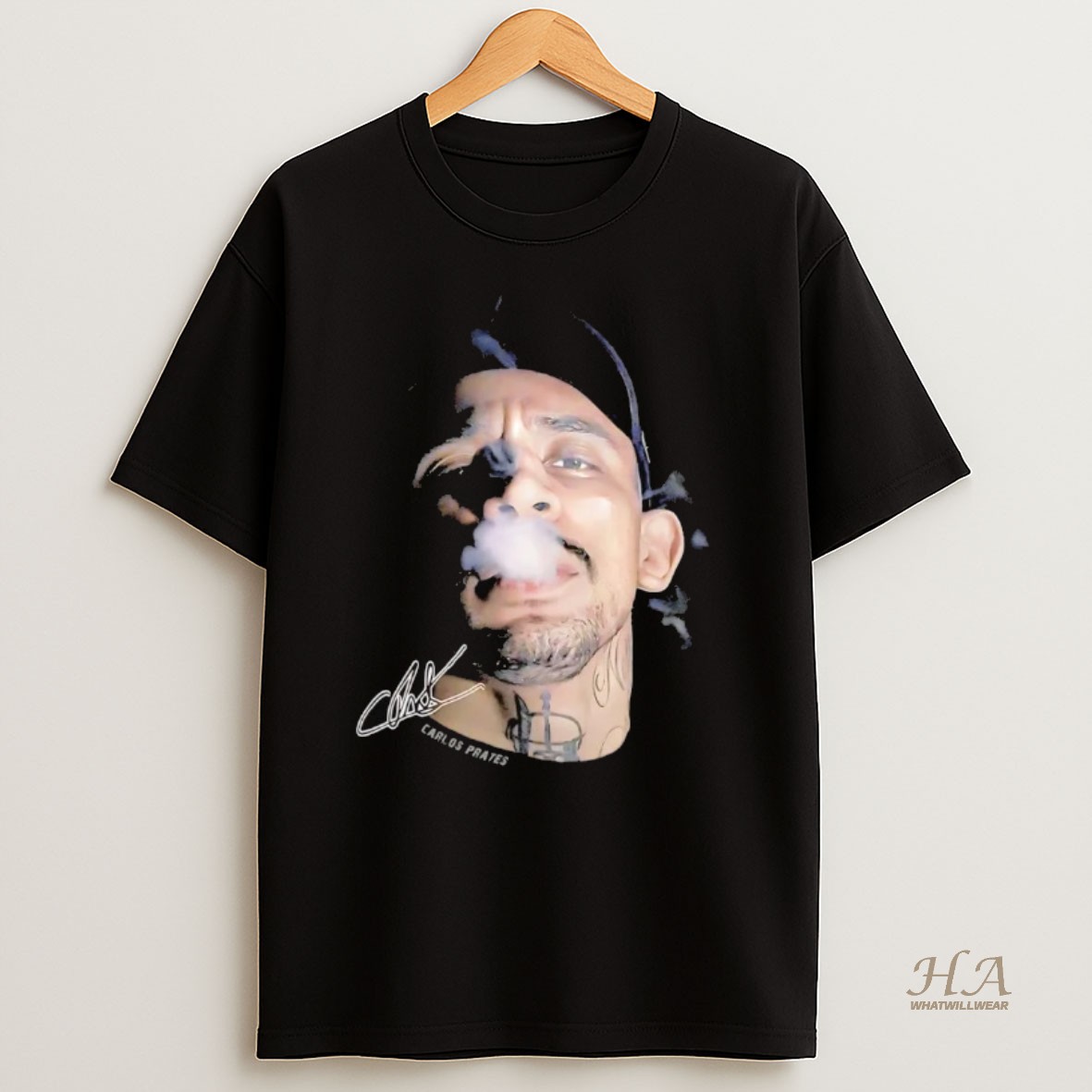 Official Carlos Prates Smoke Signature T Shirt