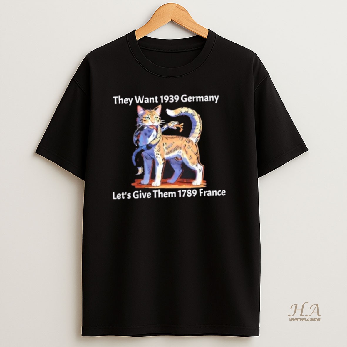 Official Cat Eat Snake They Want 1939 Germany Lets Give Them 1789 France T Shirt
