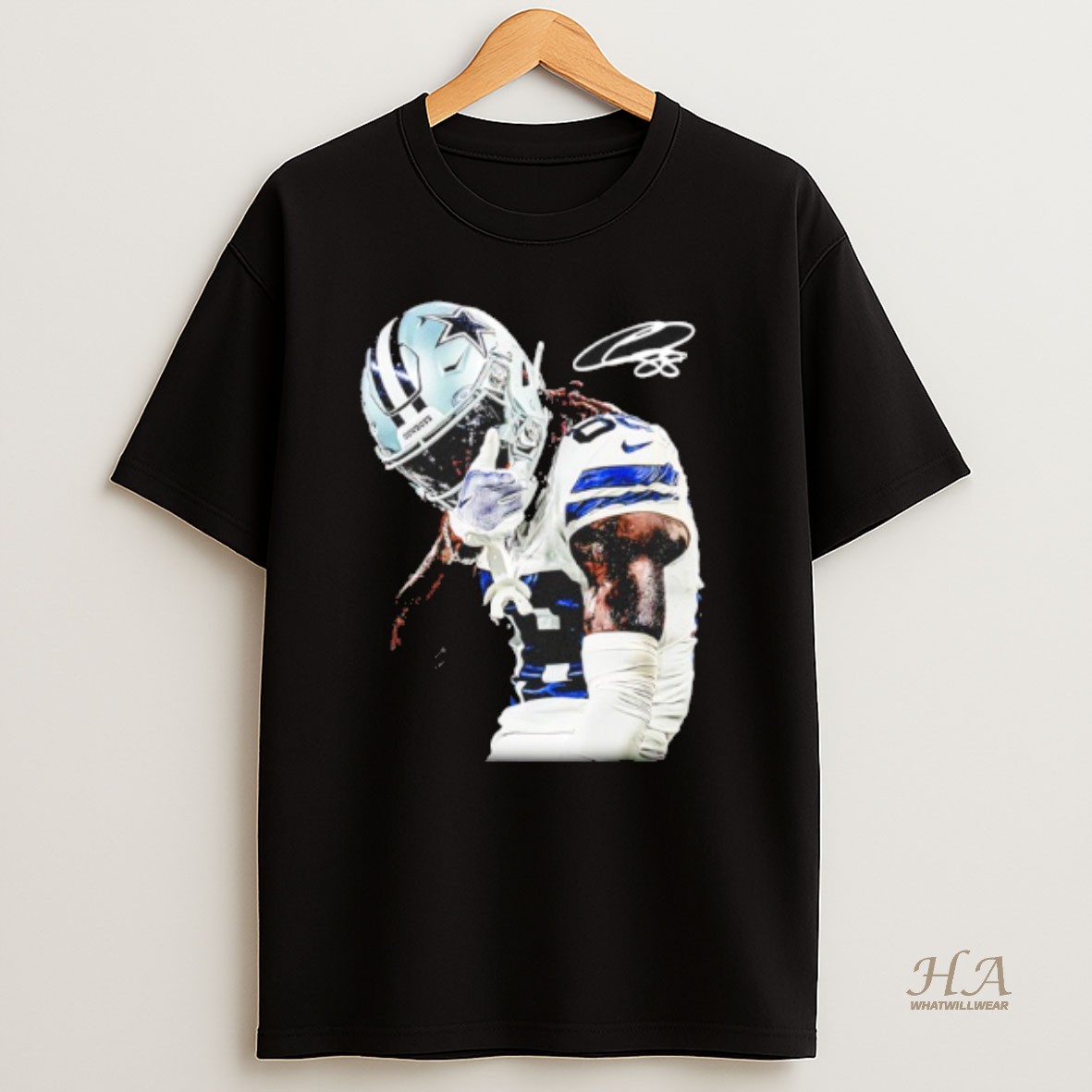 Official Ceedee Lamb Dallas Cowboys Him Signature Graphic T Shirt