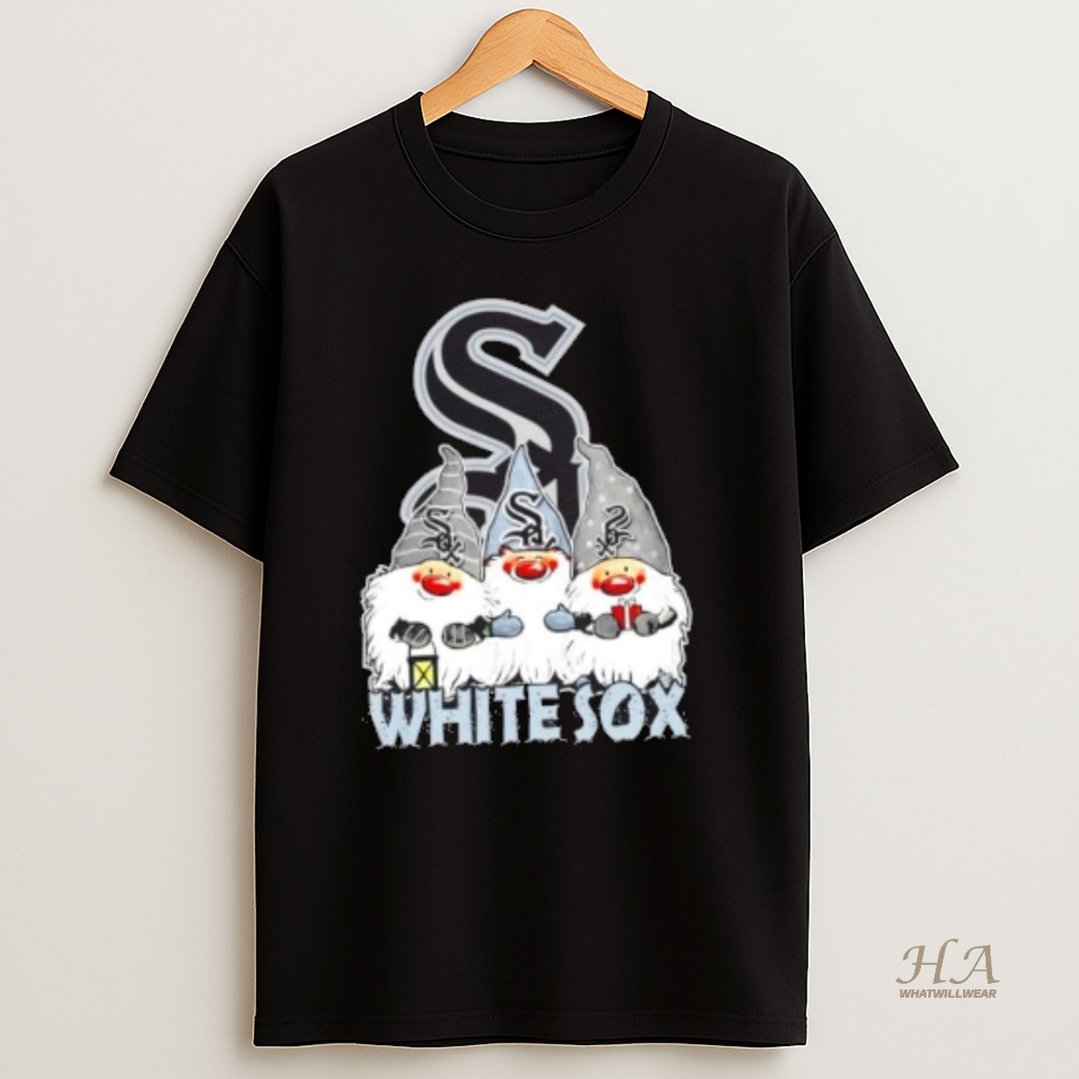 Official Chicago White Sox X Gnomes Xmas Christmas Shirt