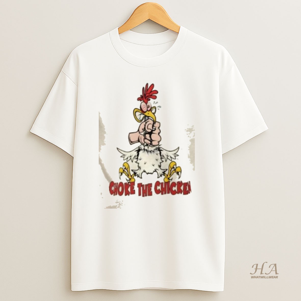 Official Choke The Chicken Funny Adult Humor T Shirt