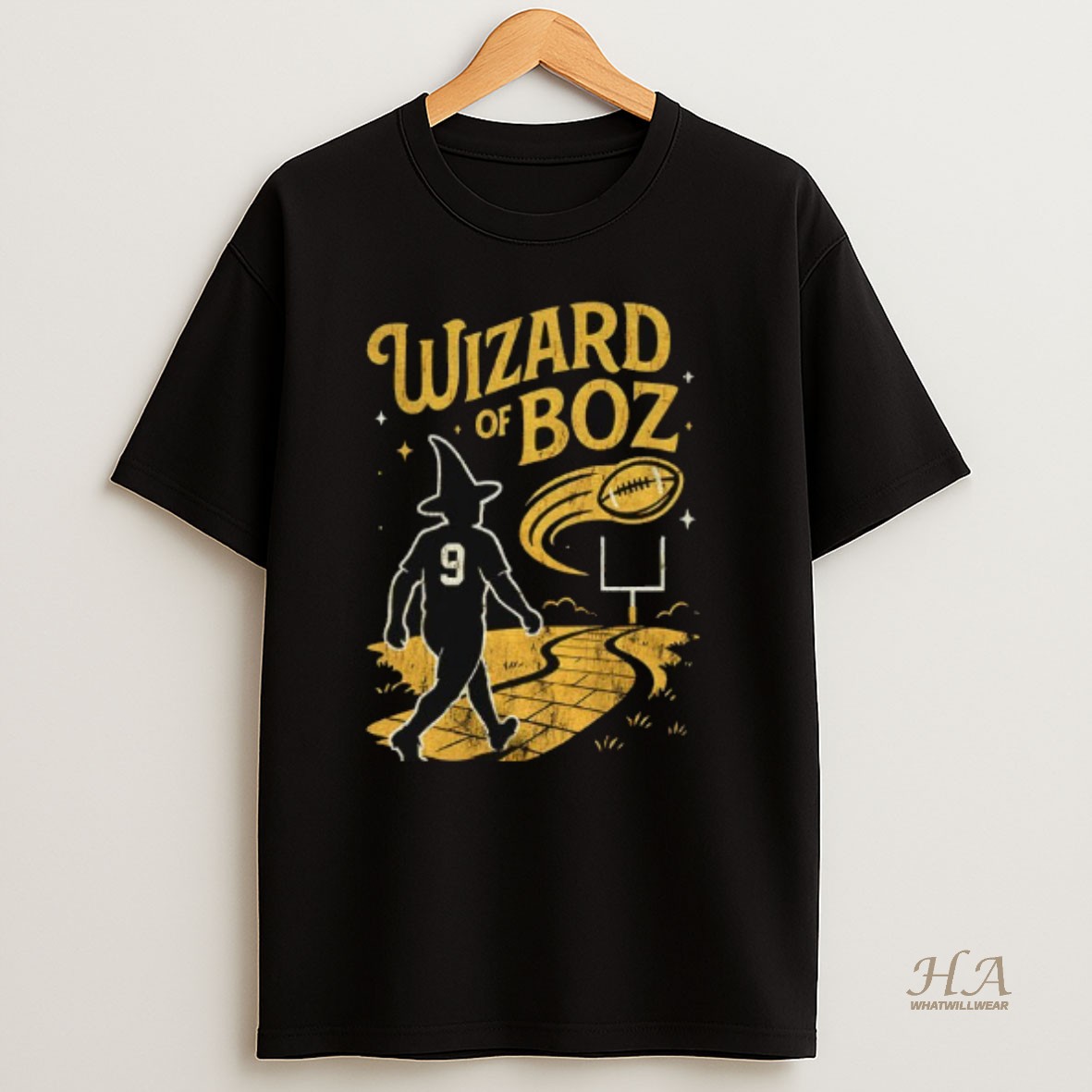Official Chris Boswell Pittsburgh Steelers Wizard Of Boz Pittsburghs Wizard Kicker Halloween T Shirt