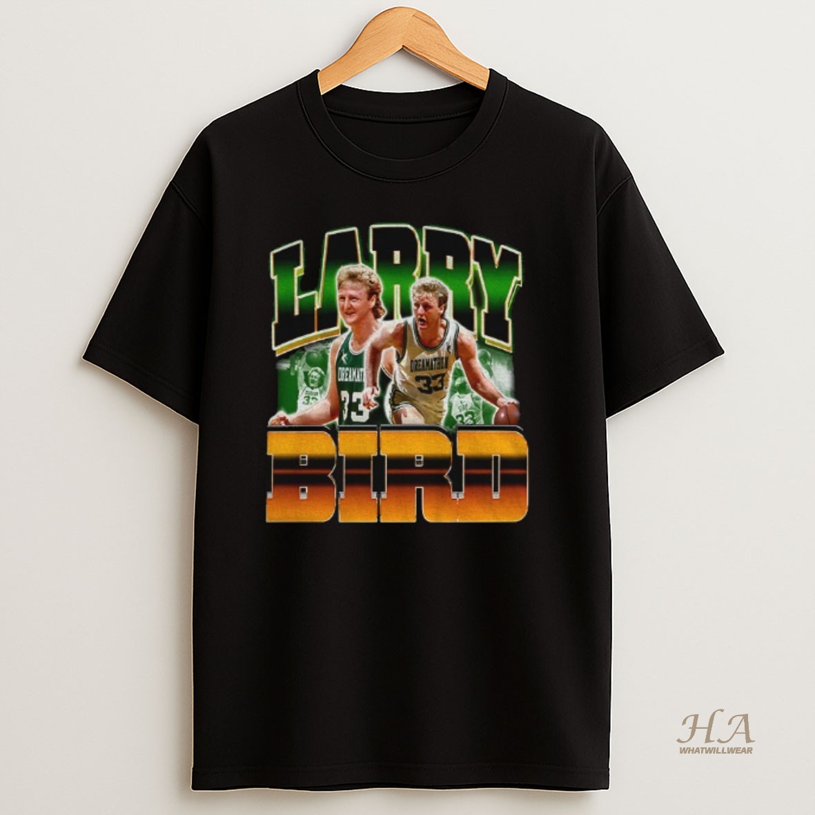 Official Christian Gonzalez Wearing Larry Bird Dreams Boston Celtics Basketball Legend T Shirt