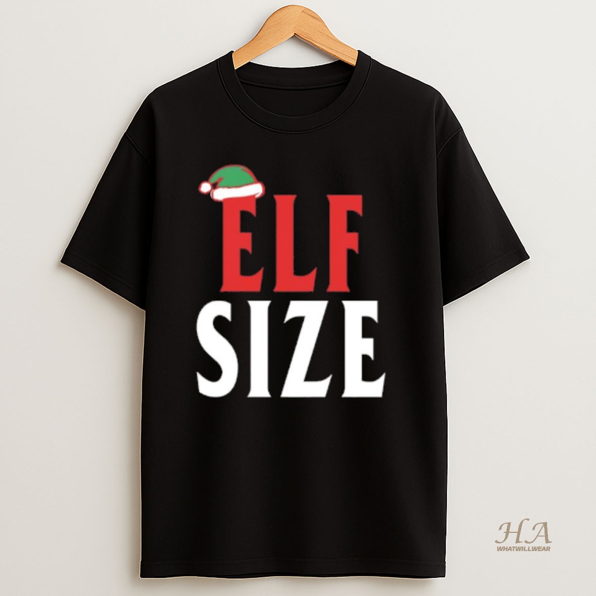 Official Christmas Elf Size 2025 T Shirt