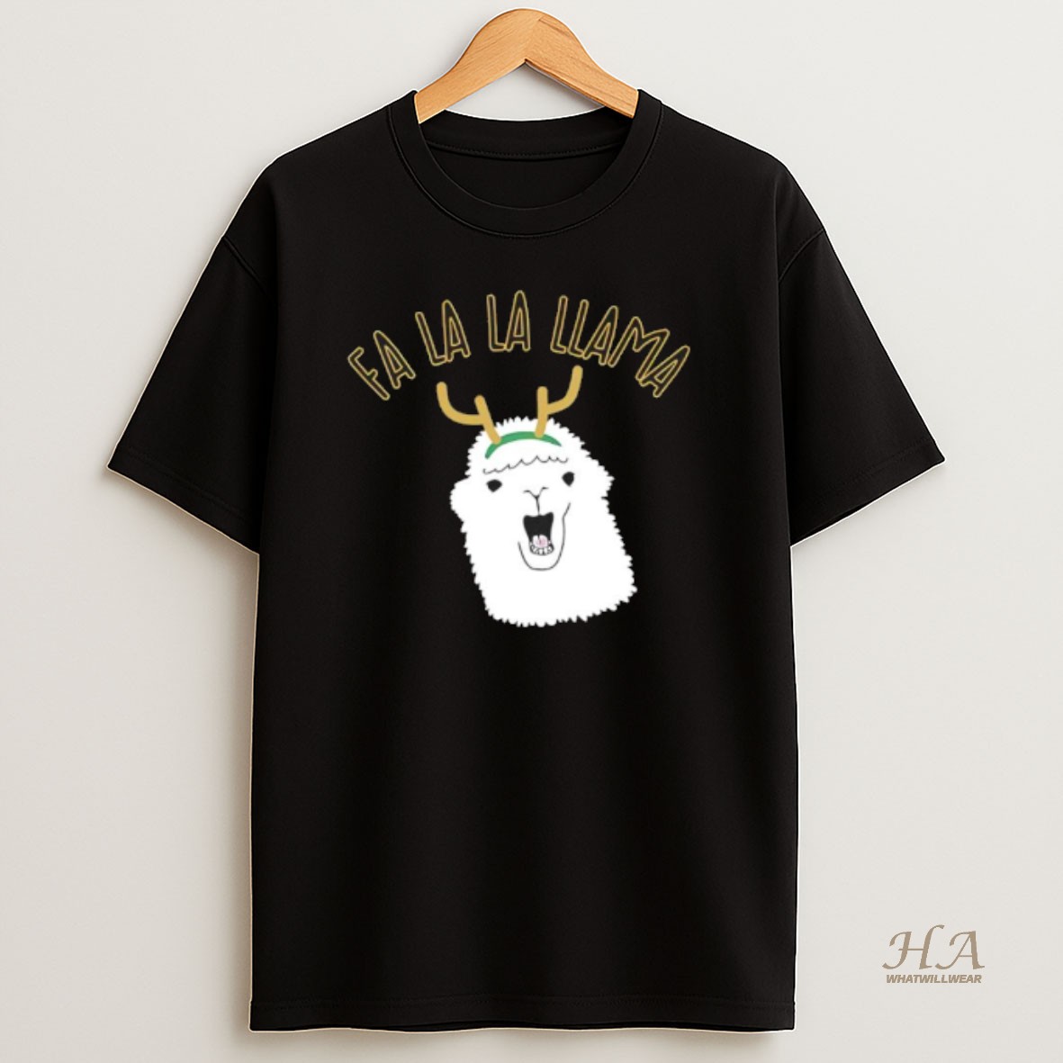Official Christmas Fa La La Llama 2025 T Shirt