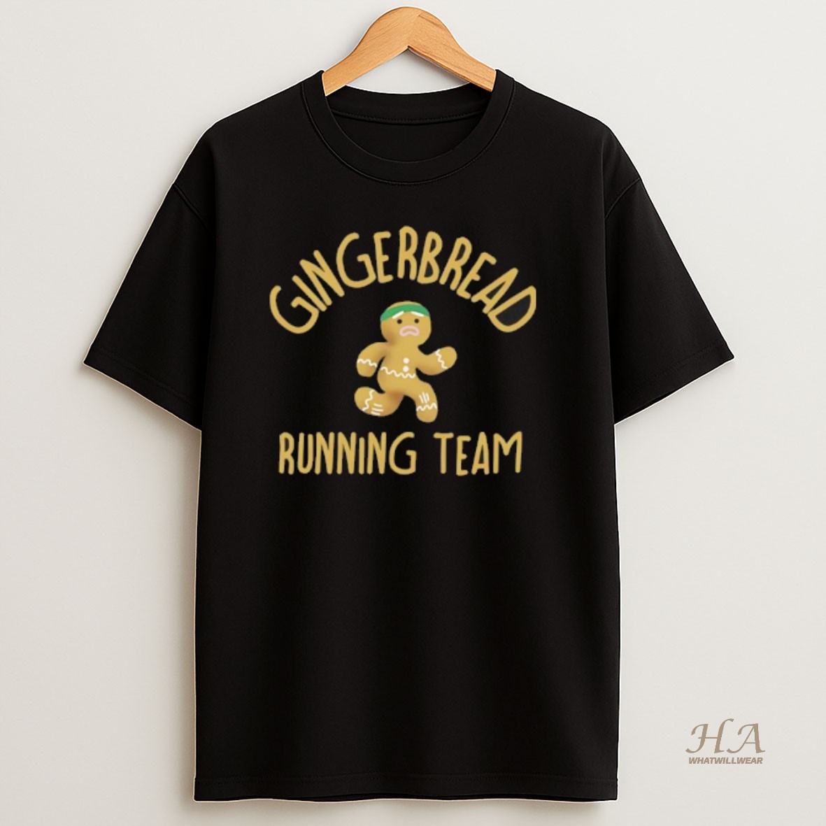 Official Christmas Gingerbread Running Team 2025 T Shirt