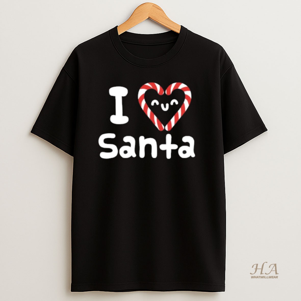 Official Christmas I Love Santa 2025 T Shirt