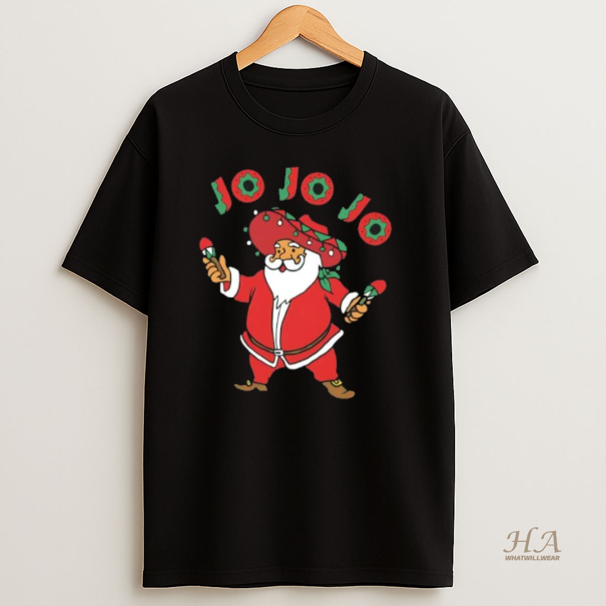 Official Christmas Mexican Santa Jo Jo Jo 2025 T Shirt