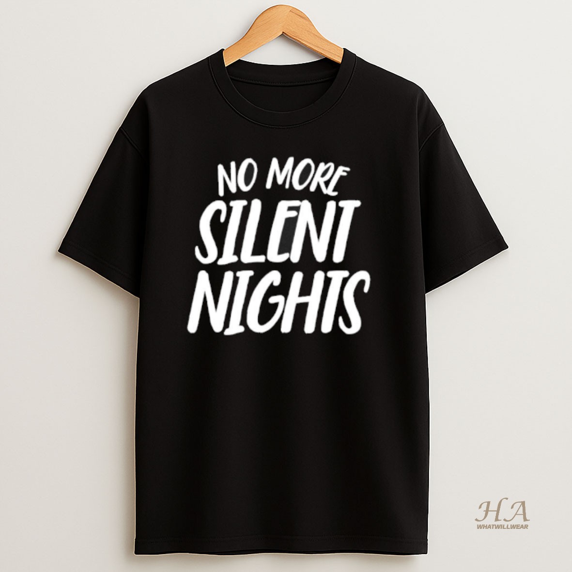 Official Christmas No More Silent Nights 2025 T Shirt