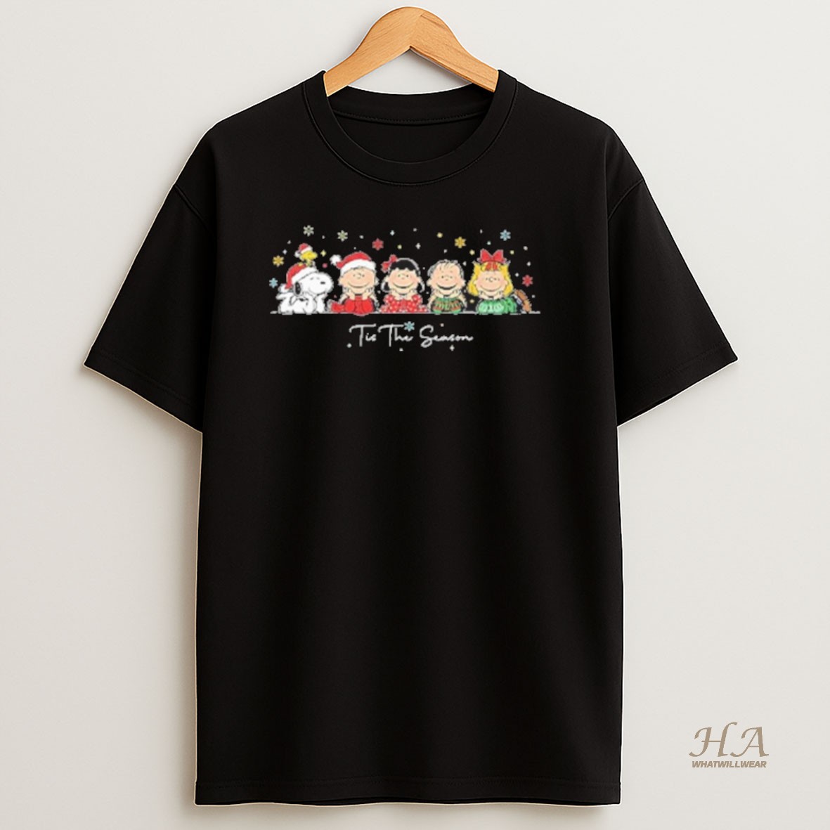 Official Christmas Peanuts Tis The Season 2025 T Shirt