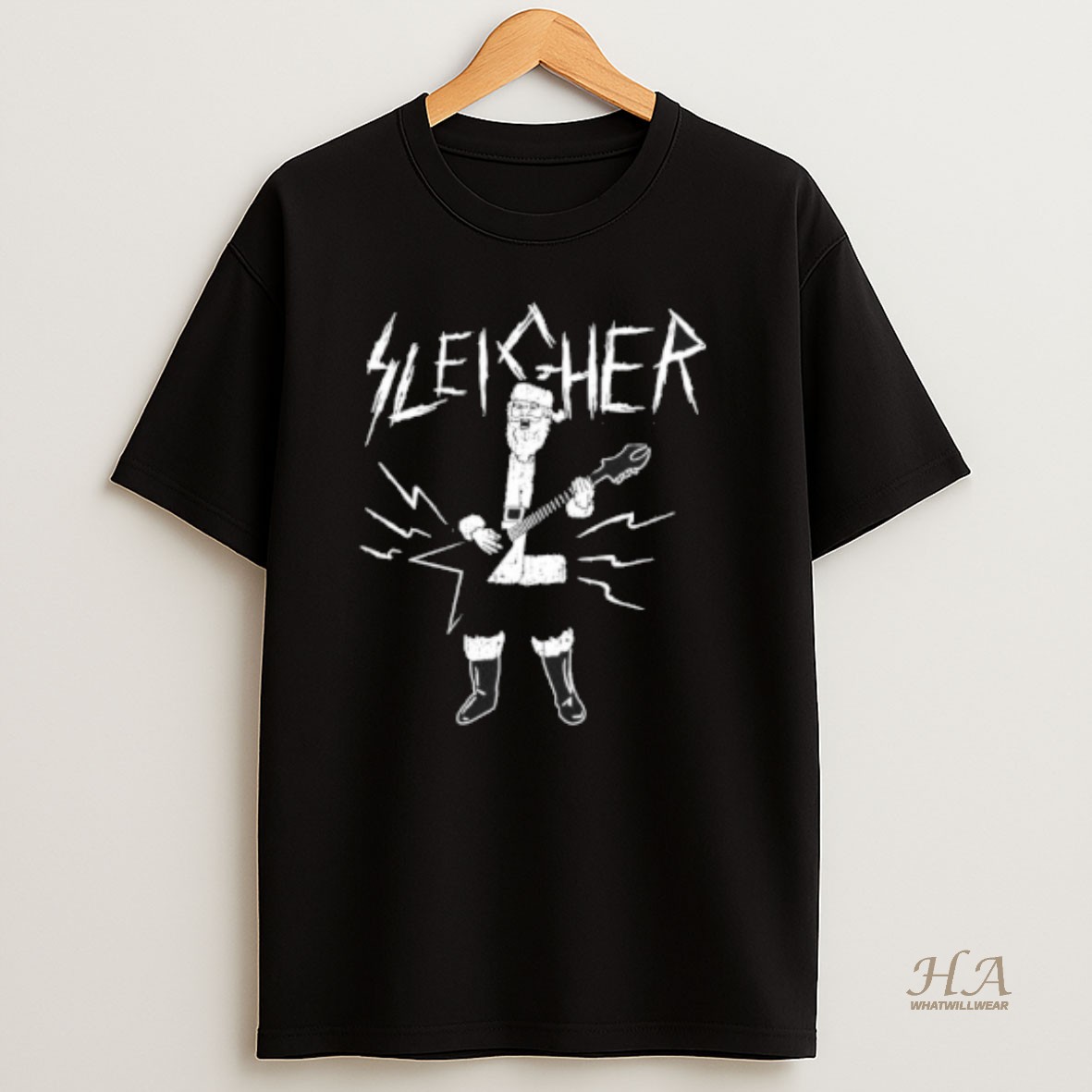 Official Christmas Sleigher Santa 2025 T Shirt