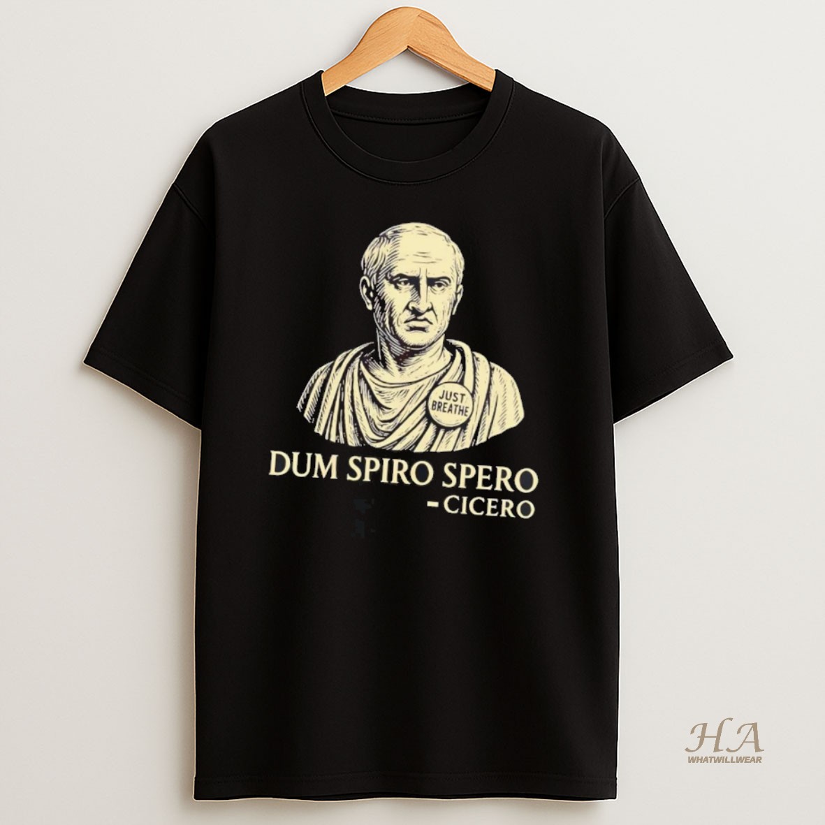 Official Cicero Dum Spiro Spero While I Breathe I Hope T Shirt