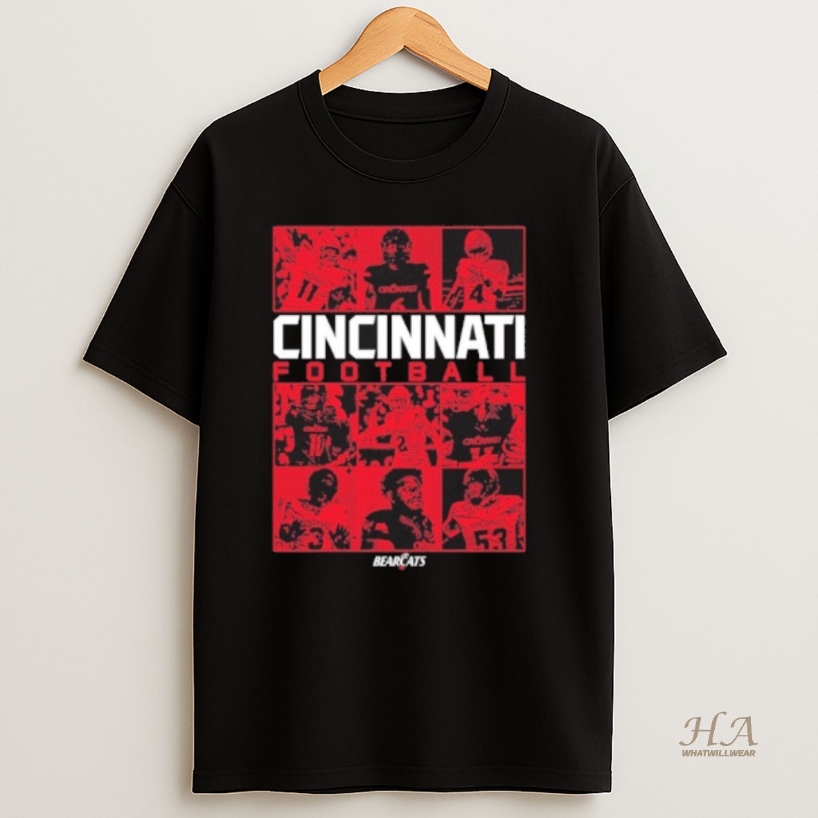 Official Cincinnati Bearcats Football Playmakers 2025 T Shirt