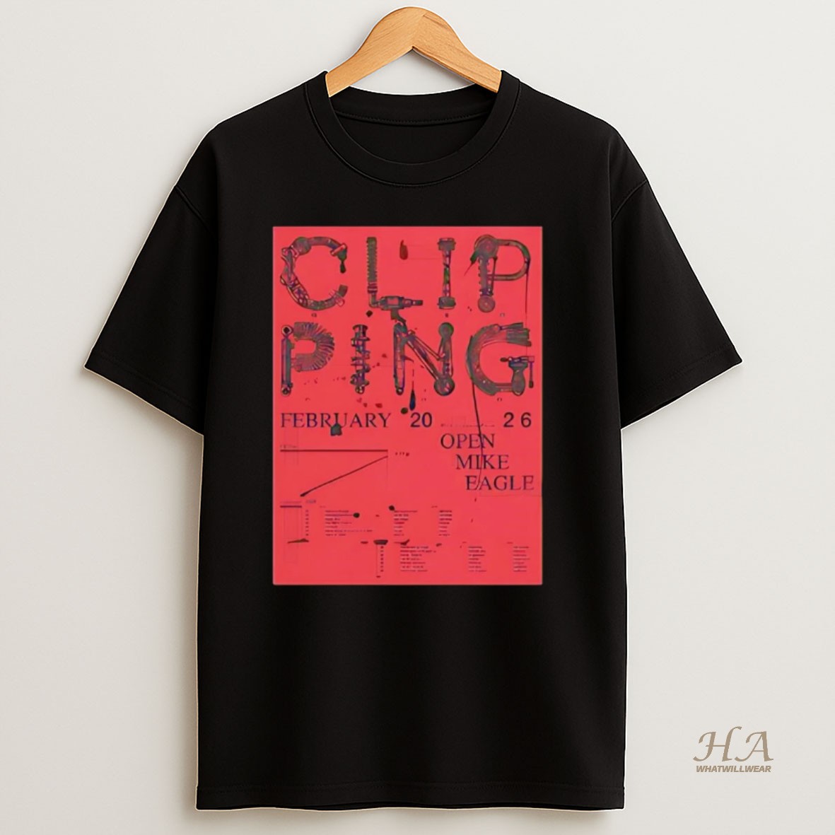 Official Clipping Open Mike Eagle February 2026 T Shirt