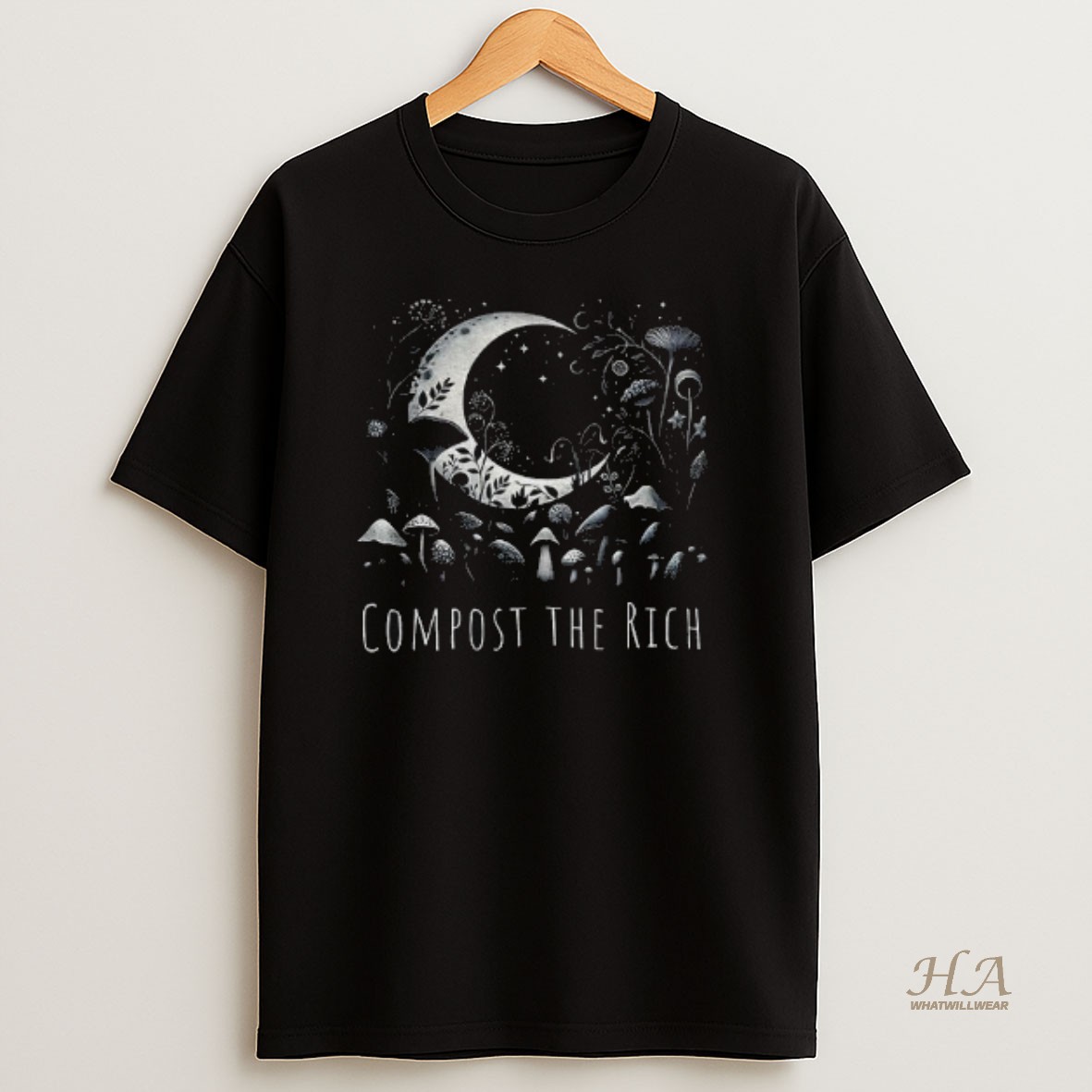 Official Compost The Rich Mushroom T Shirt