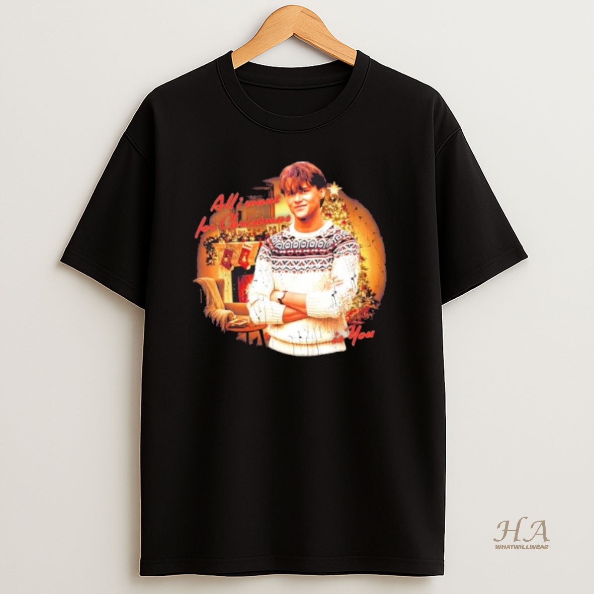 Official Conrad All I Want For Christmas T Shirt