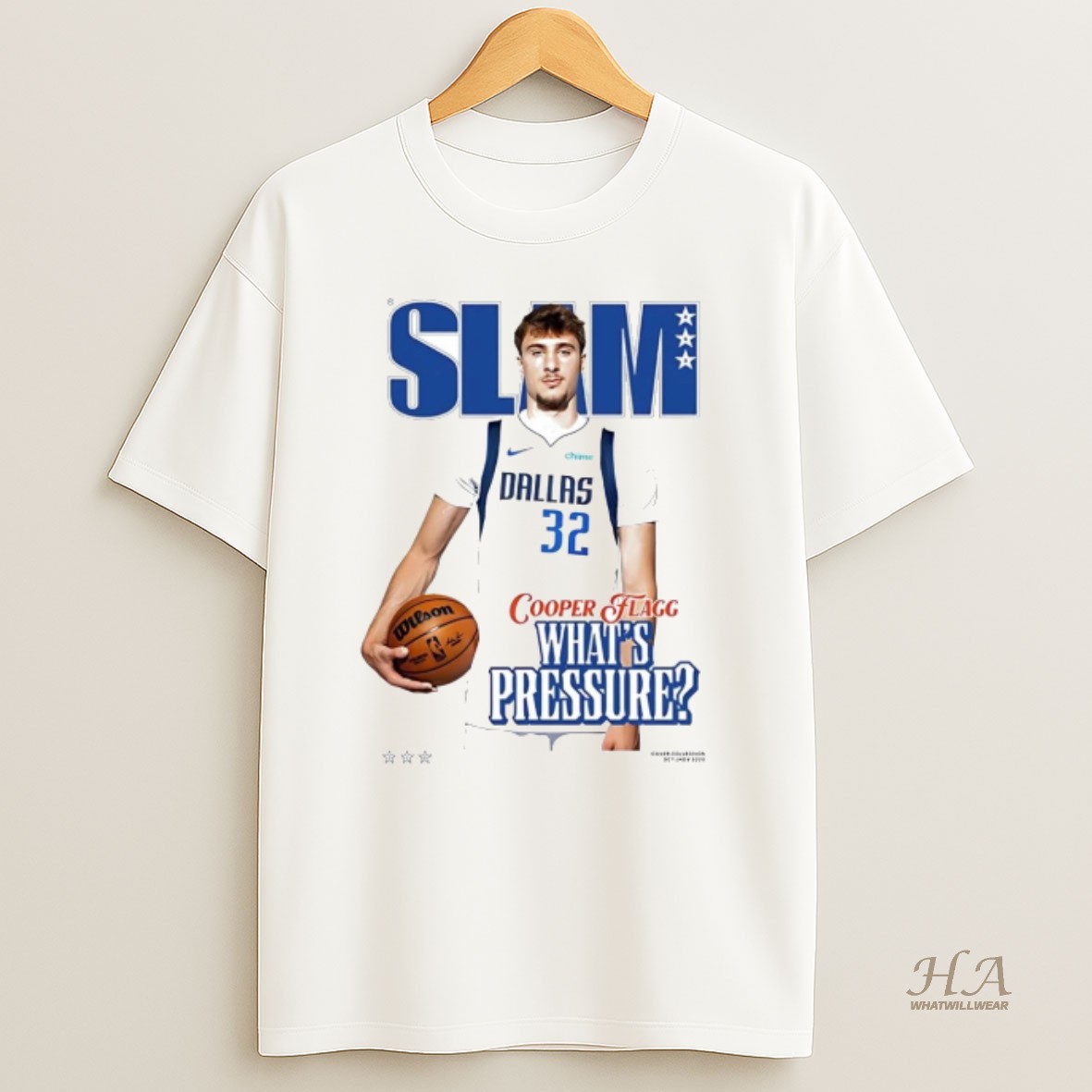 Official Cooper Flagg Whats Pressure T Shirt