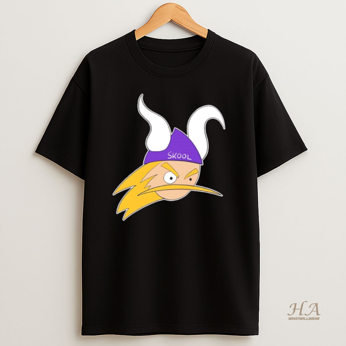 Official Cursed Nordic Minnesota Vikings Black Ornaments T Shirt