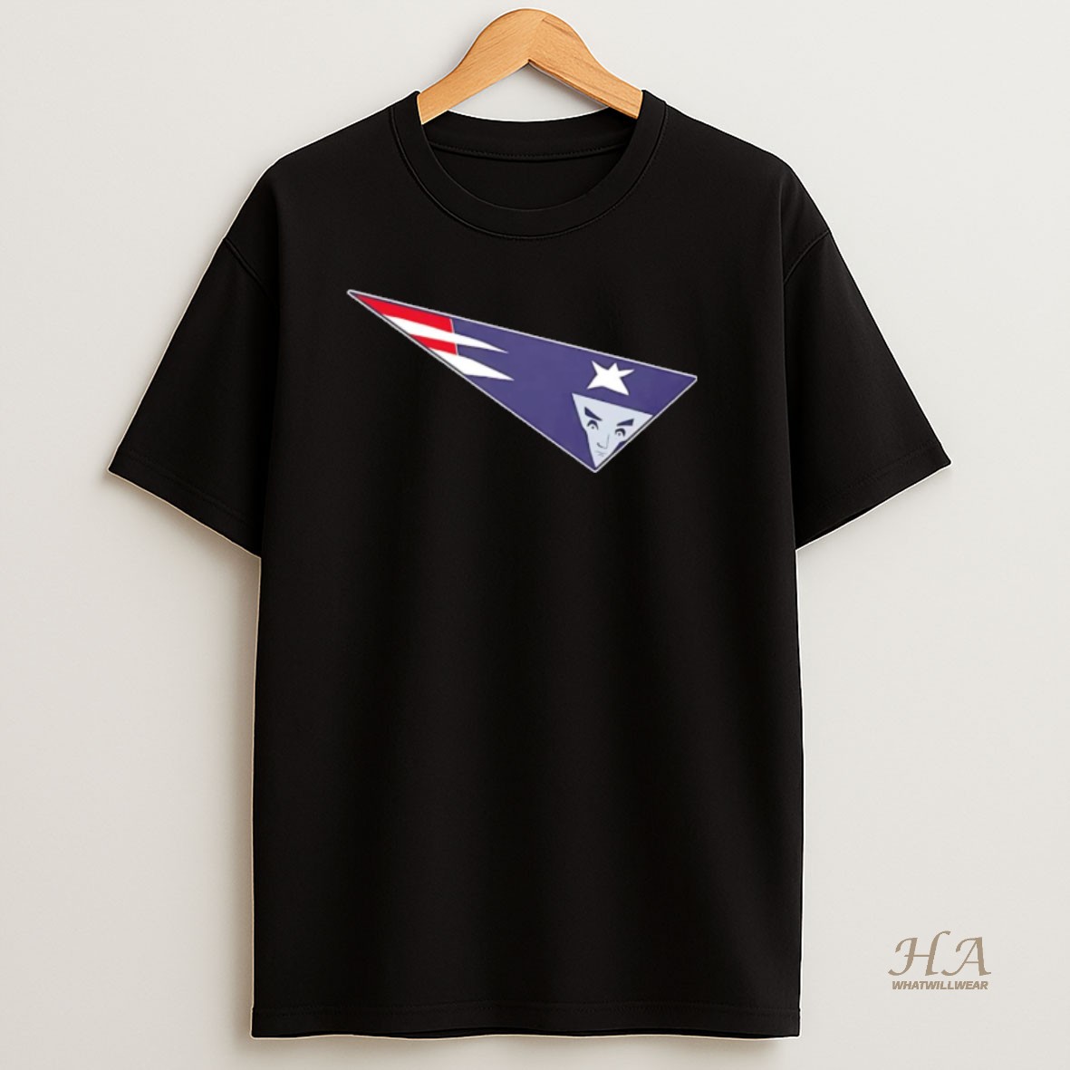 Official Cursed Northeastern Region New England Patriots Black Ornaments T Shirt