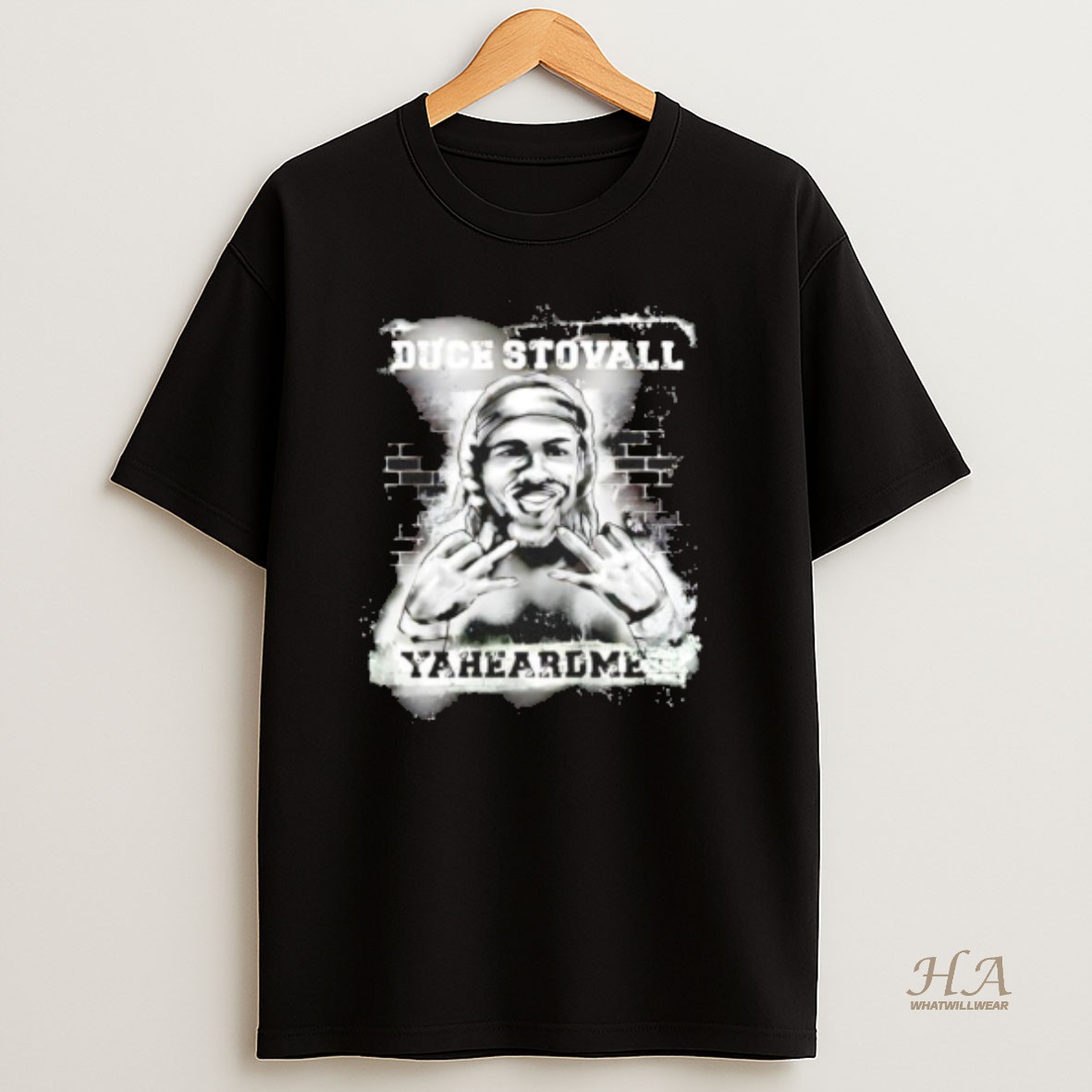 Official Duce Stovall Yaheardme Wrestler T Shirt