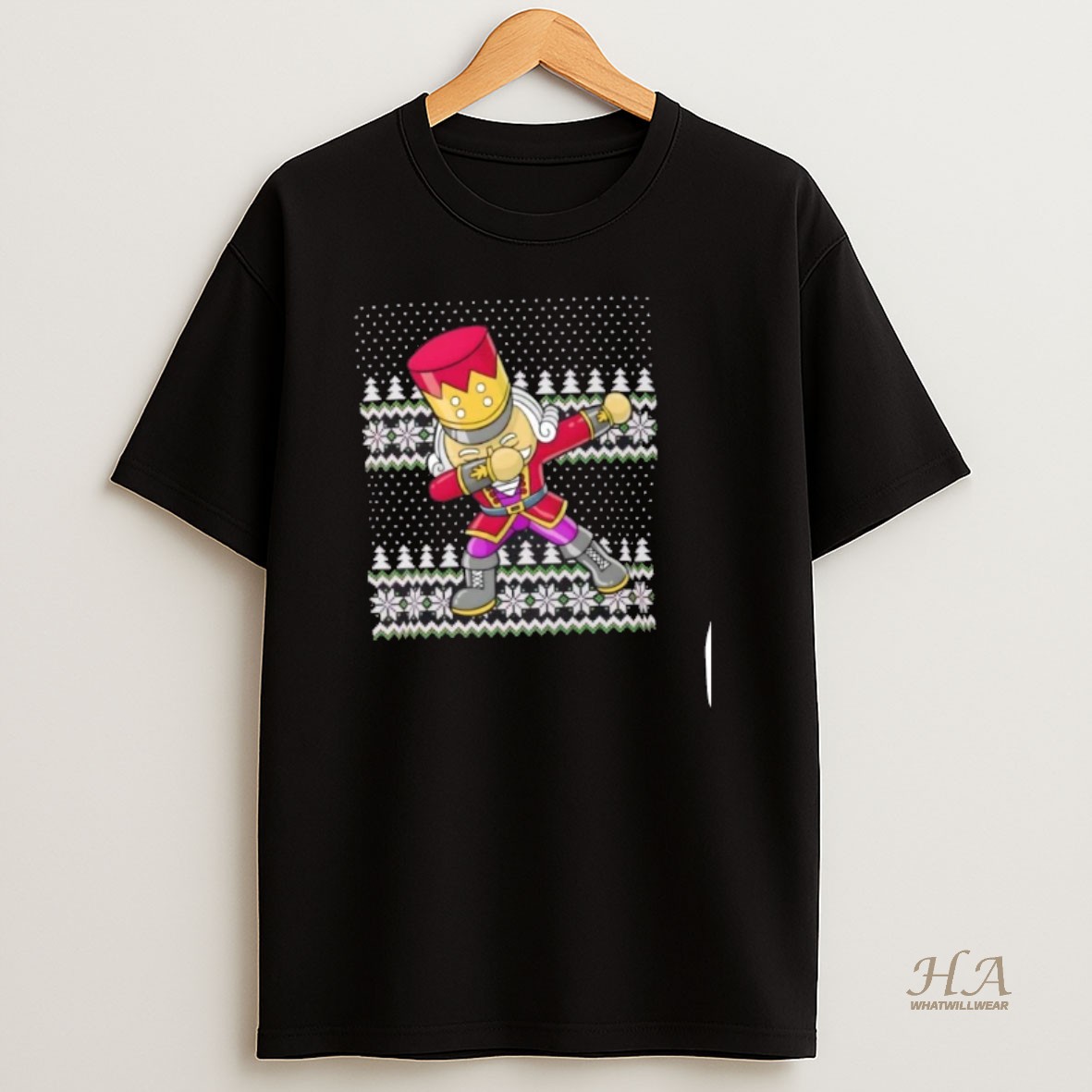 Official Dabbing Nutcracker Christmas Holiday T Shirt