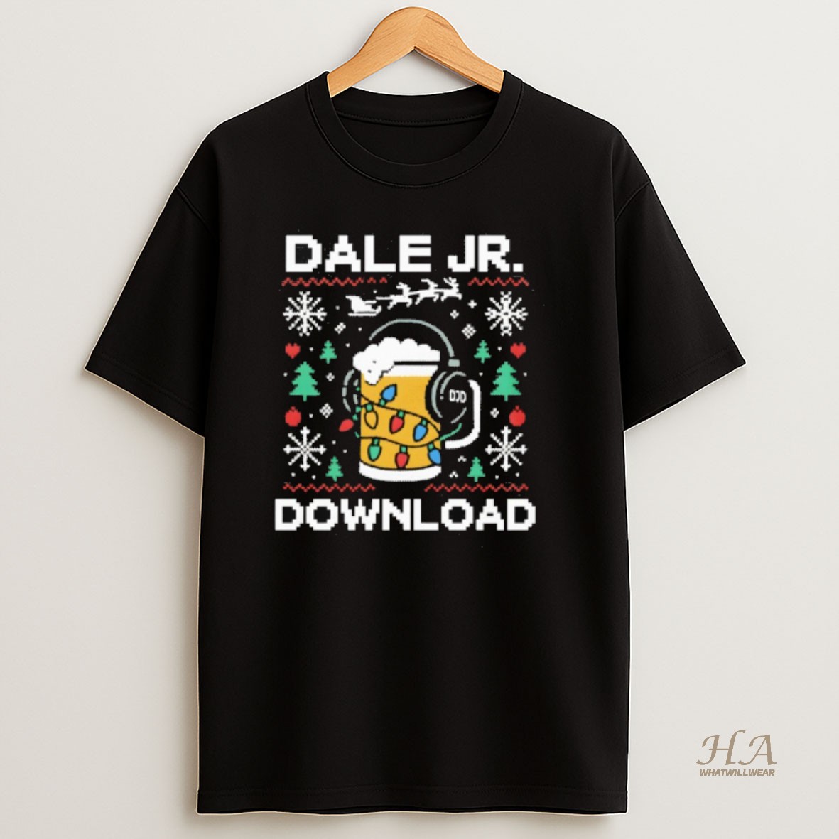 Official Dale Jr Download Christmas T Shirt