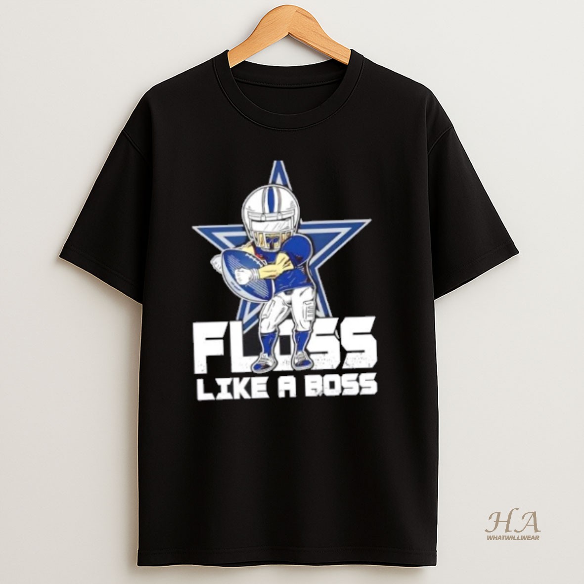 Official Dallas Cowboys Football Floss Like A Boss T Shirt