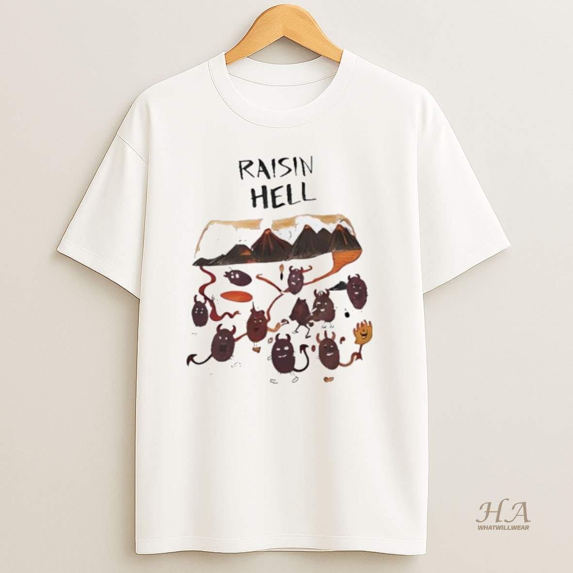 Official Dave Portnoy Raisin Hell Vintage T Shirt