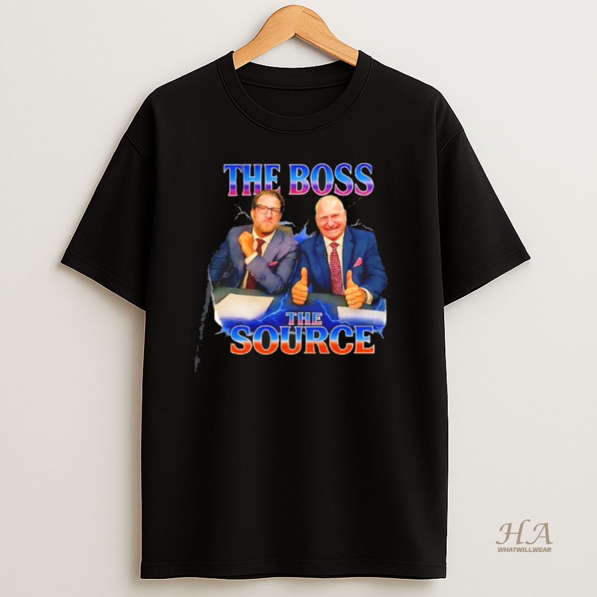 Official Dave Portnoy And Stu Feiner The Boss The Source Shirt