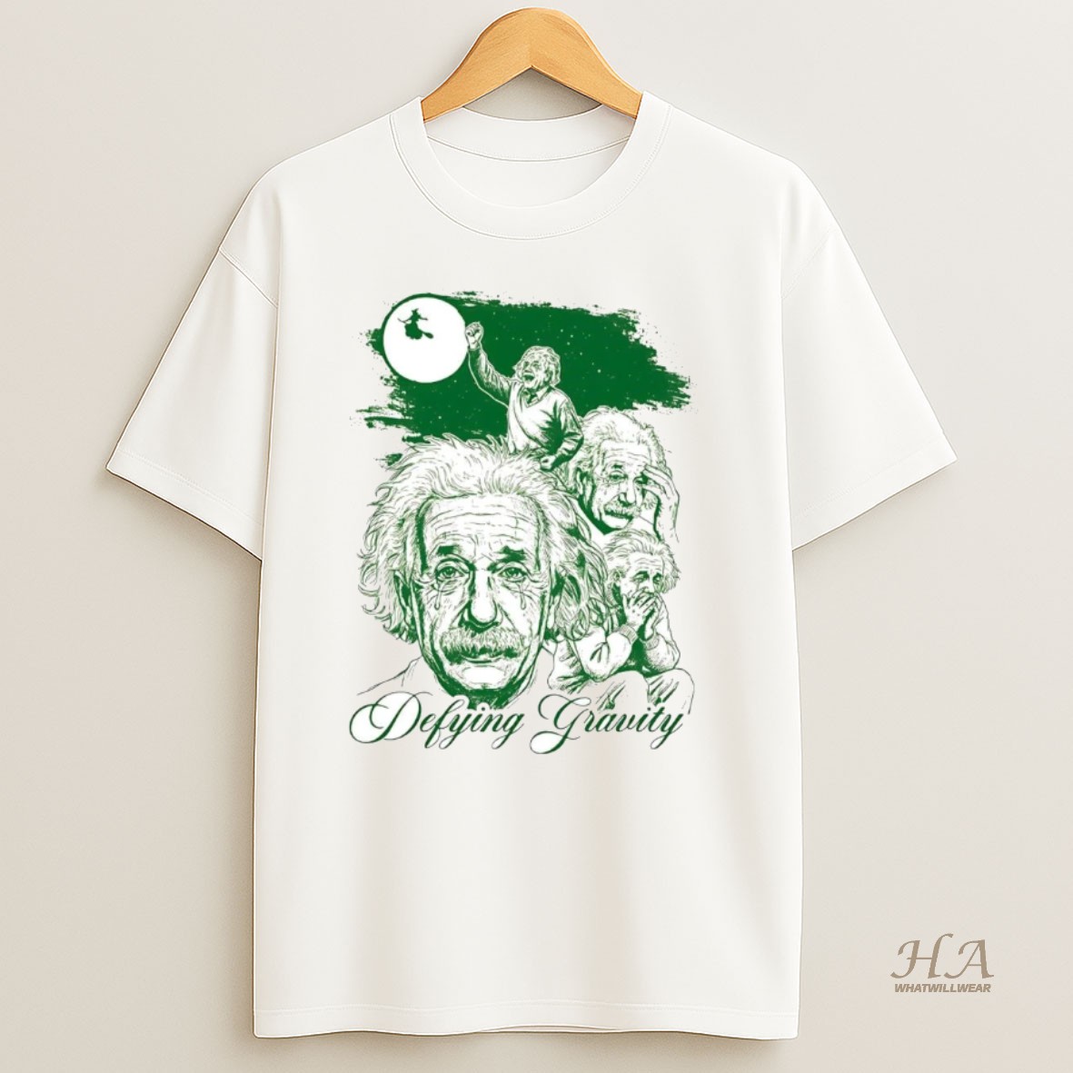 Official Defying Gravity Einstein T Shirt