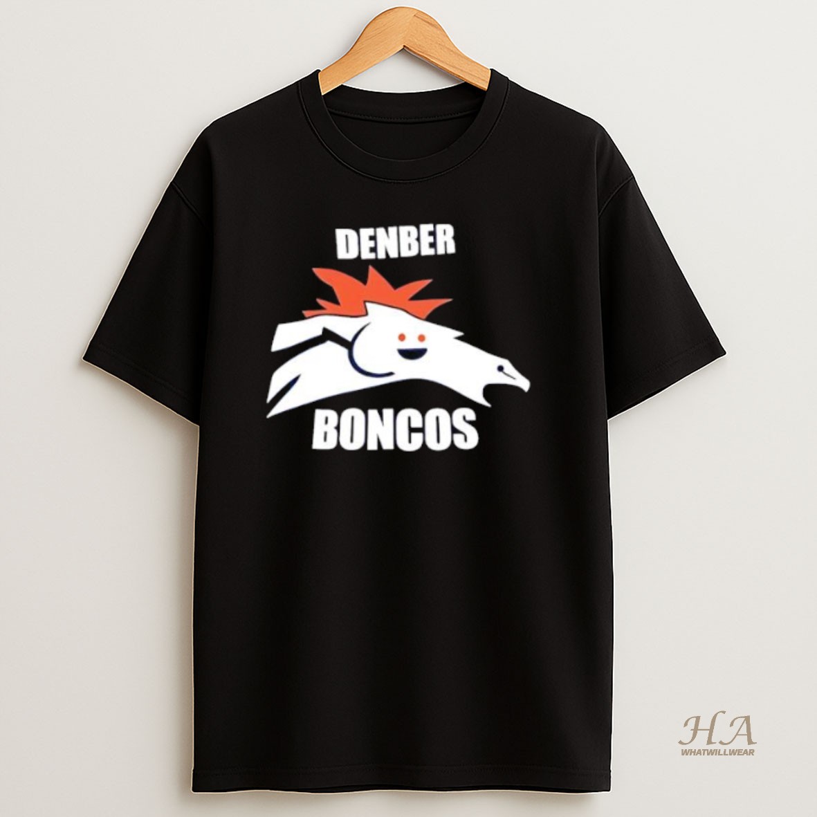 Official Denver Broncos Denver Broncos Parody Logo T Shirt
