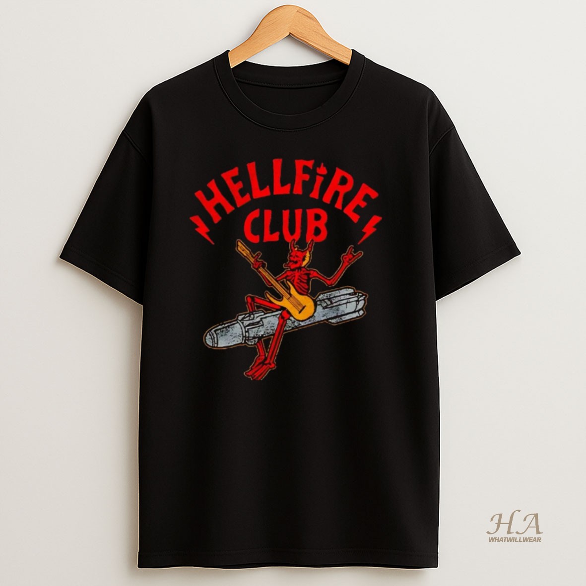 Official Devils Rocket Hellfire Club T Shirt