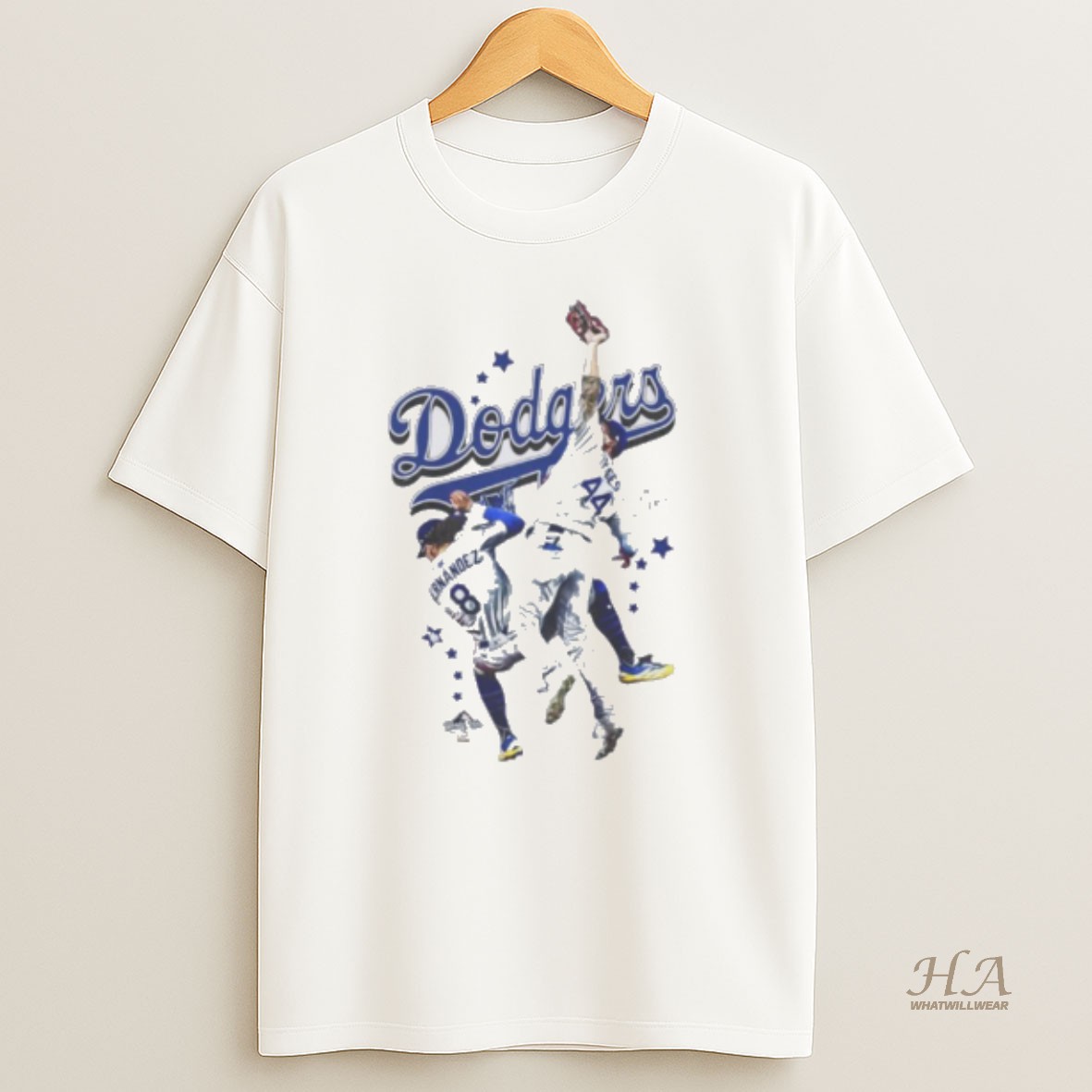 Official Dodger Andy Pages Catch Shirt