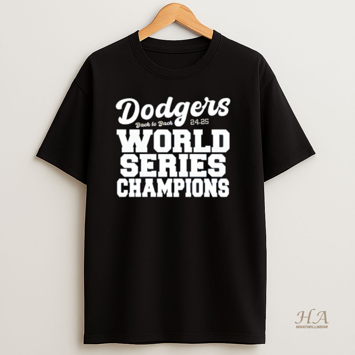 Official Dodgers Back 2 Back World Series Champions Los Angeles Dodgers Mlb 24 25 Shirt