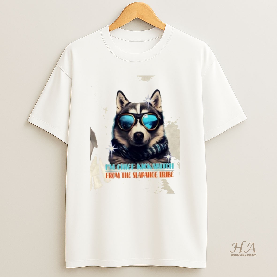 Official Dog Im Chief Kickabitch From The Slapahoe Tribe T Shirt