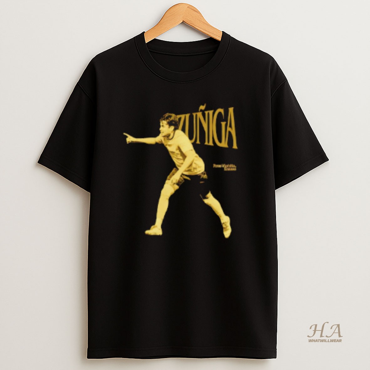 Official Dominic Zuniga Milwaukee Soccer From Wichita Kansas T Shirt