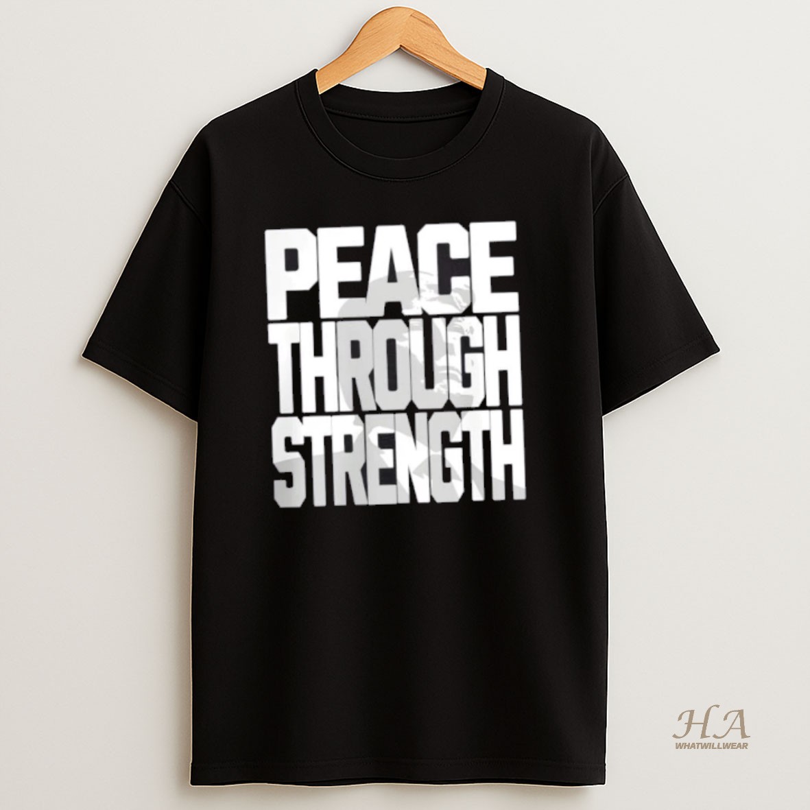 Official Donald Trump Peace Through Strength T Shirt